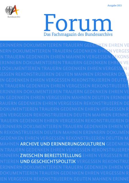 Deckblatt des Forum 2021
