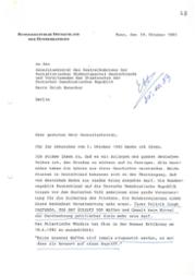 Brief von Helmut Kohl an Erich Honecker, 24. Oktober 1983