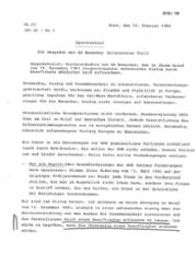 Sprechzettel für das Gespräch mit Generalsekretär Honecker, 12. Februar 1984 