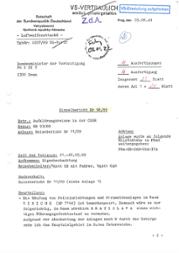 Einzelbericht Nr. 96/89 des deutschen Militärattachés in der CSSR über Aufklärungsreisen in der CSSR vom 05. Juni 1989